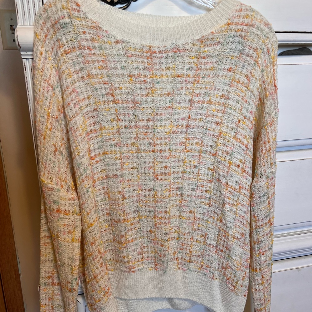 Multicolor Knit Women's Sweater